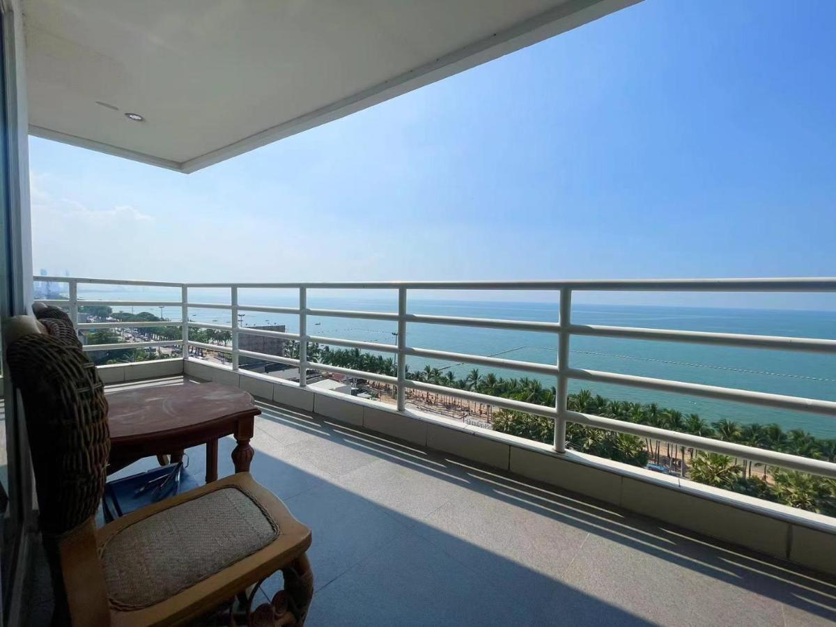 Beautiful Sea View Beach Front Condo Pattaya Buitenkant foto