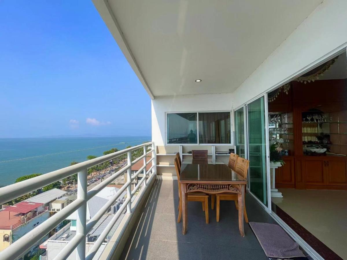 Beautiful Sea View Beach Front Condo Pattaya Buitenkant foto
